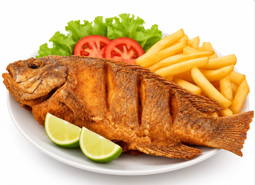 Peixe Frito Inteiro
